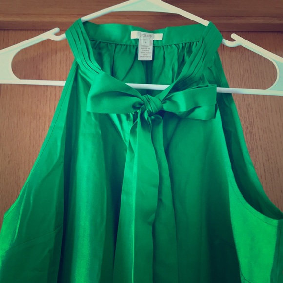 J. Crew Tops - Jcrew silk bow blouse